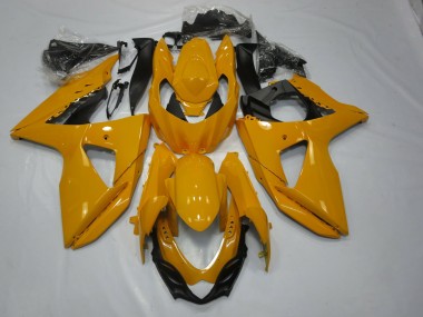 09-16 Glänzendes Gelb GSXR 1000 Verkleidung