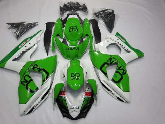 09-16 Grün Go Fun GSXR 1000 Verkleidung