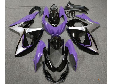 09-16 Lila Silber & Schwarz GSXR 1000 Verkleidung