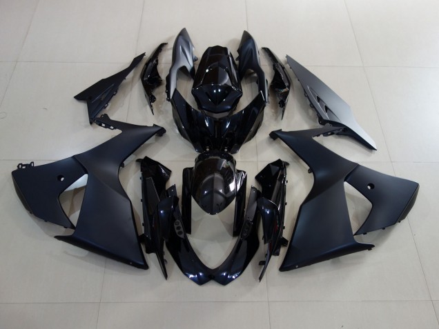 09-16 Matt Schwarz & Schwarz Glänzend GSXR 1000 Verkleidung