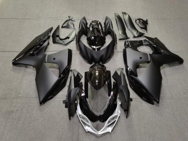 09-16 Schlichte Matt & Glänzendes Schwarz GSXR 1000 Verkleidung