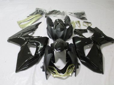 09-16 Schwarz-Matt Glänzend Silber Glänzend GSXR 1000 Verkleidung
