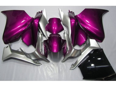10-13 Dunkelpink & Silber VFR1200 Verkleidung