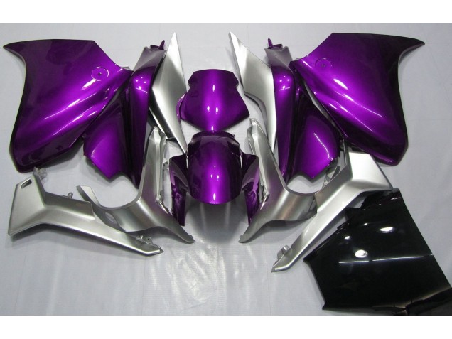 10-13 Dunkelviolett & Silber VFR1200 Verkleidung