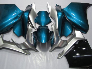 10-13 Hellblau & Silber VFR1200 Verkleidung