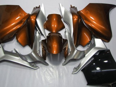 10-13 Orange & Silber VFR1200 Verkleidung