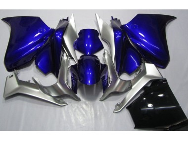 10-13 Tiefes Blau & Silber VFR1200 Verkleidung