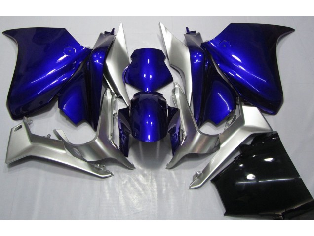 10-13 Tiefes Blau & Silber VFR1200 Verkleidung