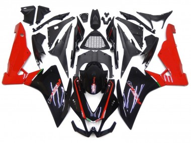 10-15 Rot & Schwarz RSV4 1000 Verkleidung