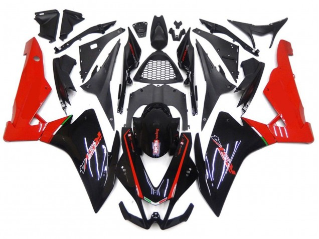10-15 Rot & Schwarz RSV4 1000 Verkleidung