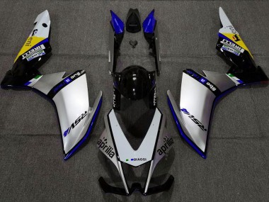 10-15 Silber Pirelli & Blau RSV4 1000 Verkleidung
