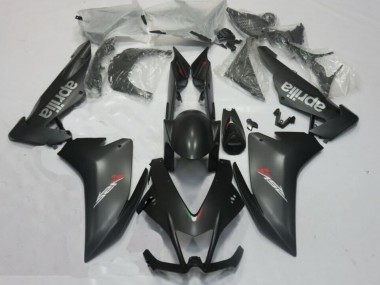 10-15 Vollmatt Schwarz RSV4 1000 Verkleidung