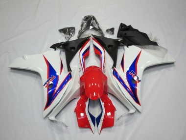 11-12 Blau Weiß Rot HRC CBR600F Verkleidung