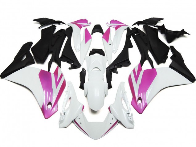 11-14 Rosa & Weißer Glanz CBR250RR Verkleidung