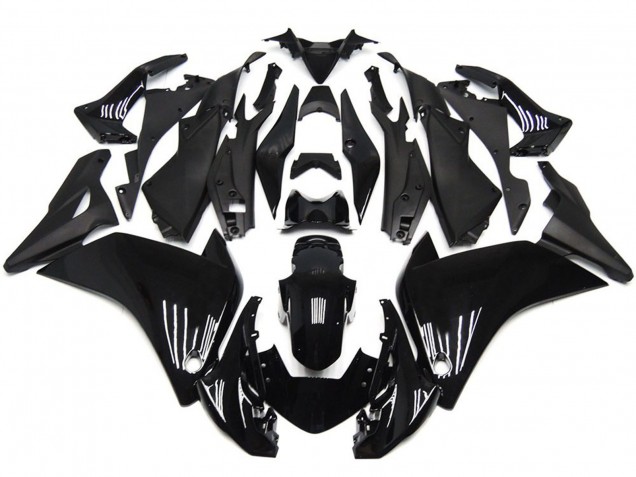 11-14 Schwarz Rot Glänzend R CBR250RR Verkleidung