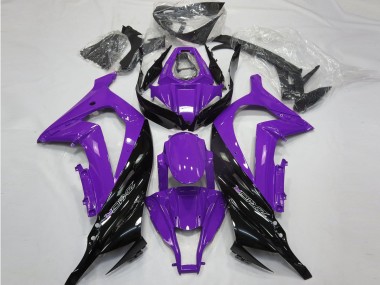 11-15 Glanz Lila & Schwarz ZX10R Verkleidung