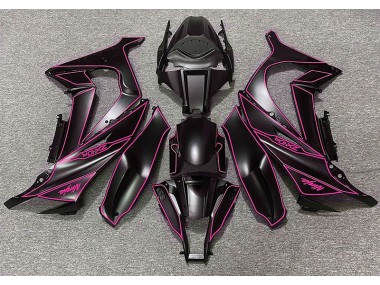 11-15 Matt Schwarzes & Rosa Futter ZX10R Verkleidung