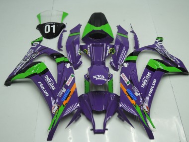11-15 OEM Stil Lila ZX10R Verkleidung