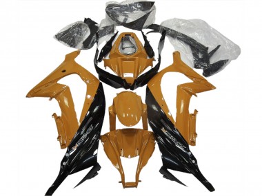 11-15 Orange Glänzend & Schwarz ZX10R Verkleidung