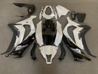 11-15 Perlweiß & Schwarz ZX10R Verkleidung