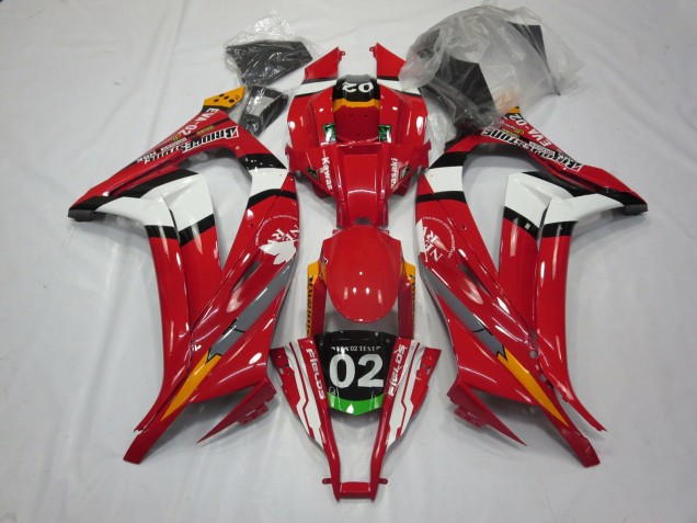 11-15 Rot 02 ZX10R Verkleidung
