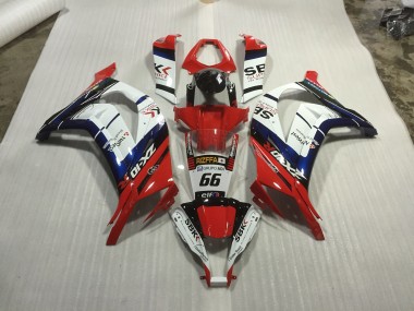11-15 Rot Blau & Weiß Rennen ZX10R Verkleidung