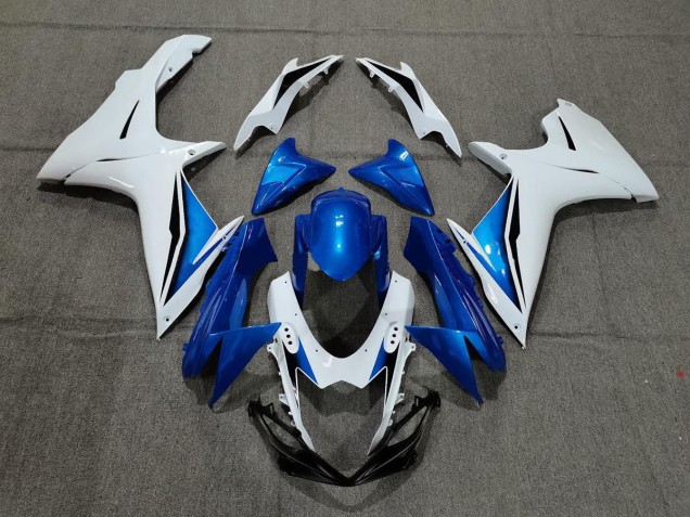 11-24 Blau & Weiß GSXR 600-750 Verkleidung