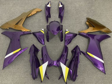 11-24 Glanz Lila & Gold GSXR 600-750 Verkleidung