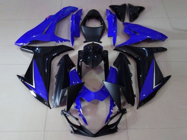 11-24 Glänzend Blau & Schwarz GSXR 600-750 Verkleidung