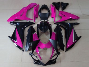 11-24 Glanzrosa & Schwarz GSXR 600-750 Verkleidung