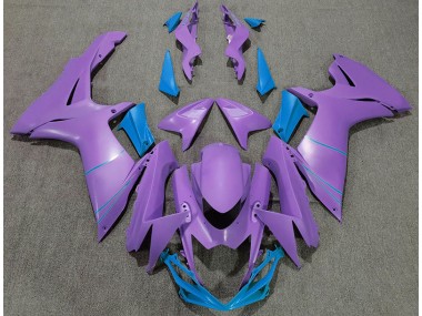 11-24 Matt Lila & Blau GSXR 600-750 Verkleidung
