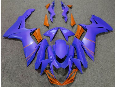 11-24 Matt Ozeanblau & Orange GSXR 600-750 Verkleidung