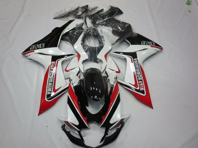 11-24 Rot Weiß & Schwarz GSXR 600-750 Verkleidung
