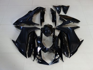 11-24 Schlichte Schwarz Glänzend GSXR 600-750 Verkleidung