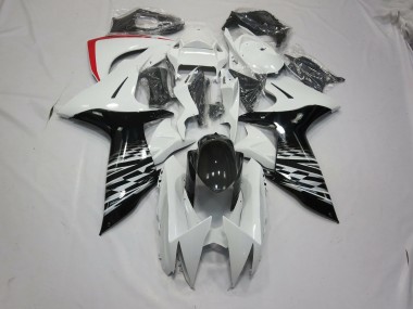 11-24 Weiß & Schwarz GSXR 600-750 Verkleidung
