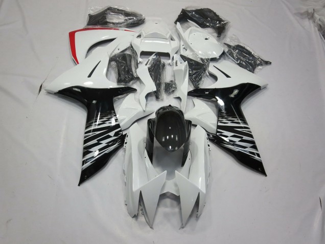 11-24 Weiß & Schwarz GSXR 600-750 Verkleidung