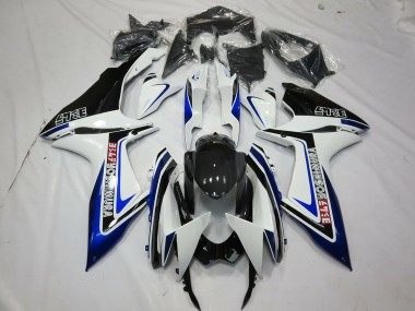 11-24 Schwarz Rockstar GSXR 600-750 Verkleidung