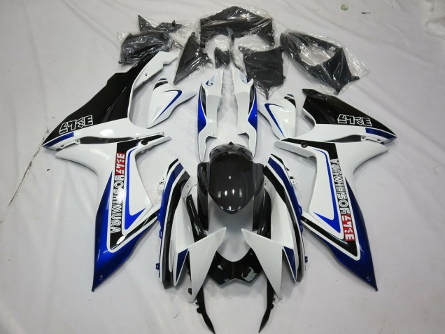 11-24 Schwarz Rockstar GSXR 600-750 Verkleidung
