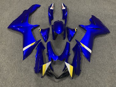 11-24 Tiefes Blau Mit Suzuki-Branding GSXR 600-750 Verkleidung