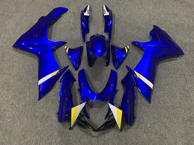 11-24 Tiefes Blau Mit Suzuki-Branding GSXR 600-750 Verkleidung