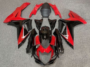 11-24 Tiefrot & Schwarzglanz GSXR 600-750 Verkleidung