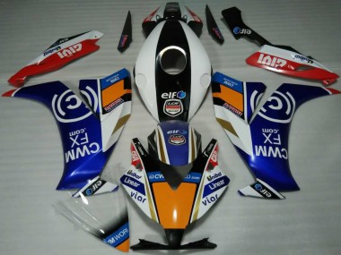 12-16 Elf Blau & Orange CBR1000RR Verkleidung