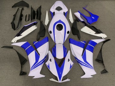 12-16 Glänzend Blau & Weiß CBR1000RR Verkleidung