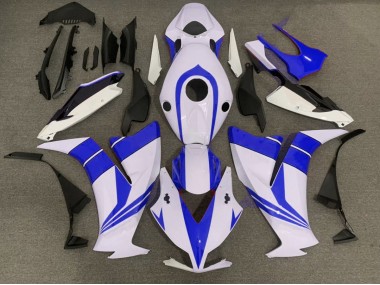 12-16 Glänzend Blau & Weiß CBR1000RR Verkleidung