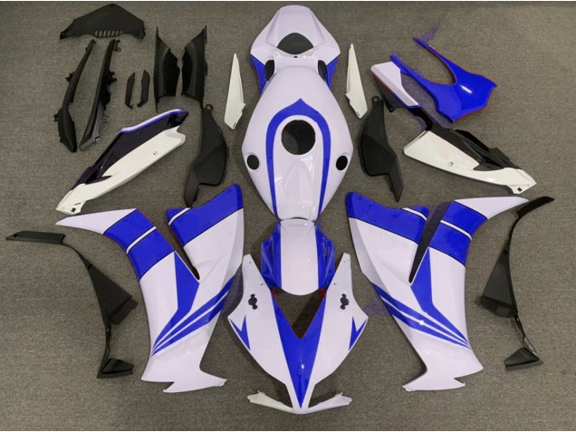 12-16 Glänzend Blau & Weiß CBR1000RR Verkleidung
