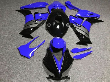 12-16 Glänzend Blau Schwarz & Grau CBR1000RR Verkleidung