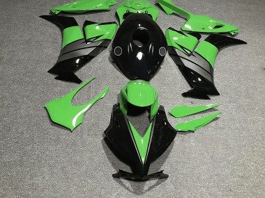 12-16 Glänzend Grün Schwarz & Grau CBR1000RR Verkleidung