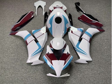 12-16 Glänzend Hellblau & Kastanienbraun CBR1000RR Verkleidung