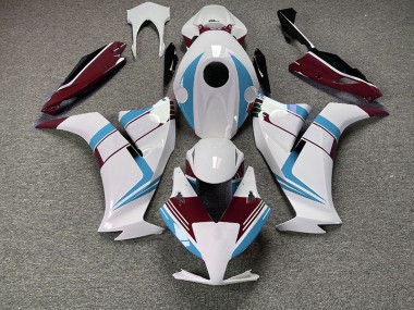 12-16 Glänzend Hellblau & Kastanienbraun CBR1000RR Verkleidung