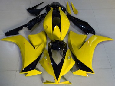 12-16 Glänzendes Gelb & Schwarz CBR1000RR Verkleidung